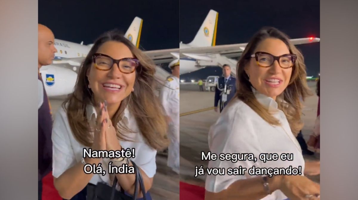 A fala da primeira-dama provocou polêmica nas redes
