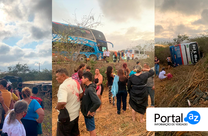 Acidente de ônibus em pernabuco