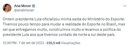 Ana moser tuíte