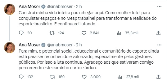 Ana moser tuíte