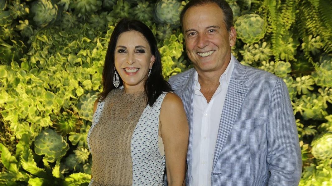 Binho Bezerra e a esposa Luciana Bezerra