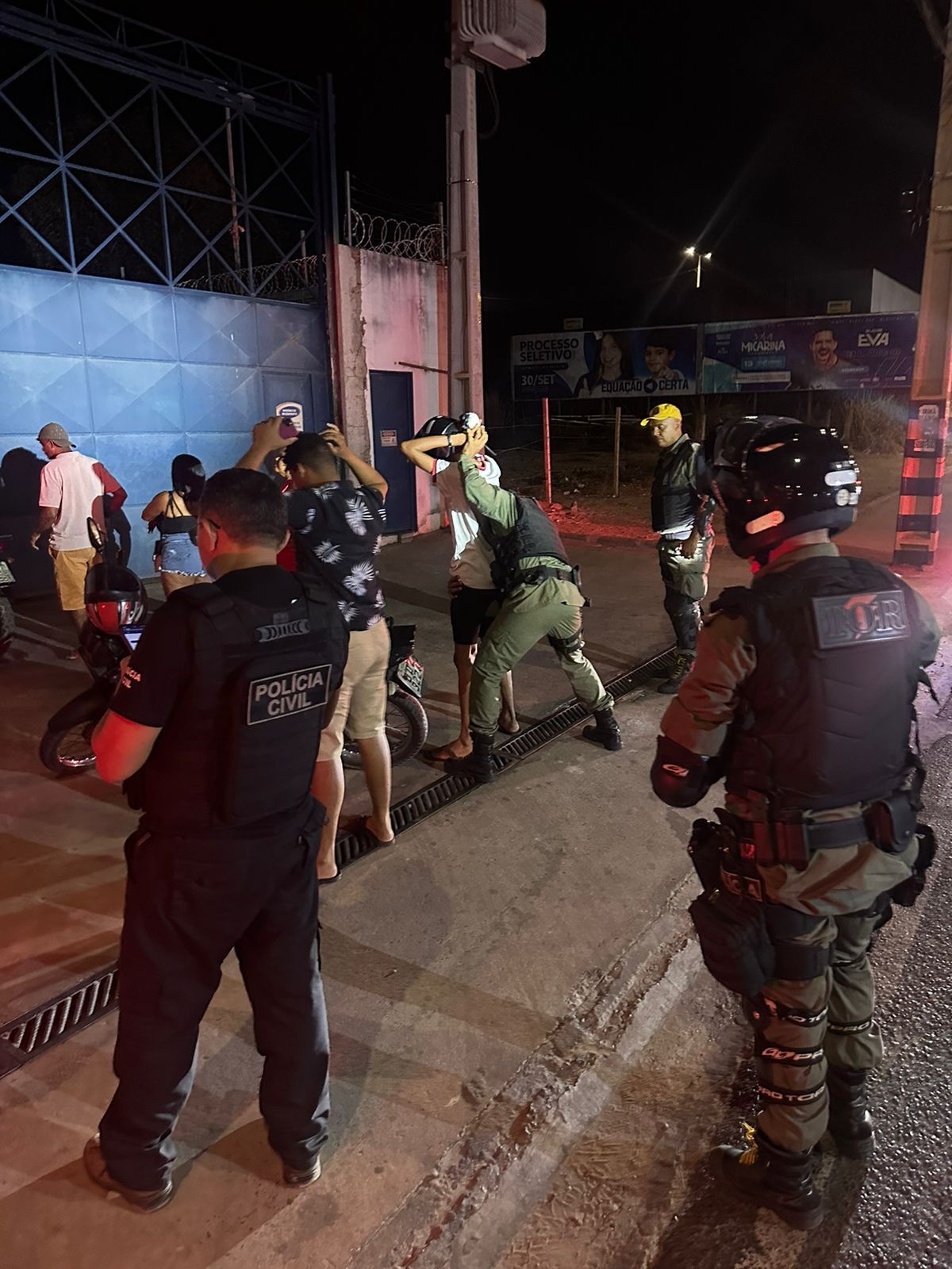 Blitz realizada em Teresina