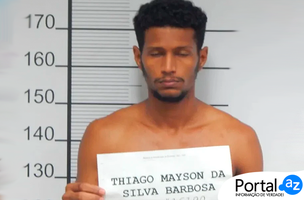 Condenado a 18 anos, Thiago Mayson (Foto: Reprodução/Edição PortalAZ)