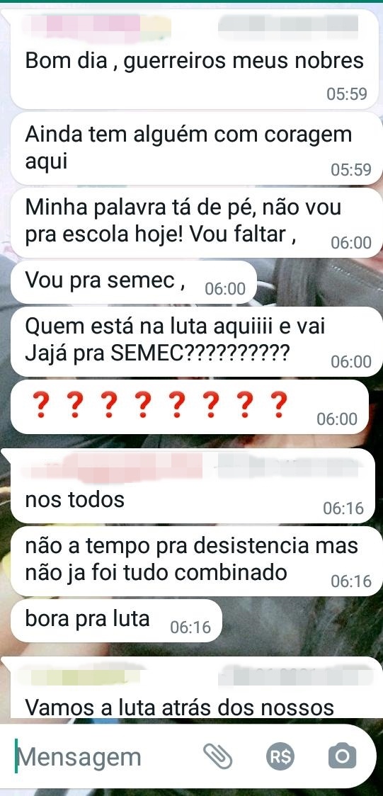 De acordo com informações de servidores, pelo menos 56 trabalhadores apoiam a ação de hoje
