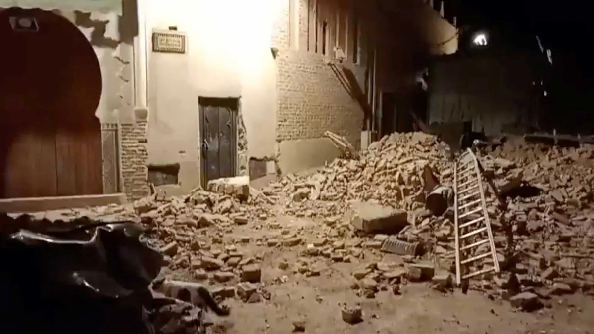 Escombros Marrocos