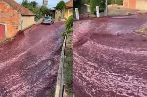 Explosão em Vinícola Portuguesa (Foto: Reprodução/Internet)
