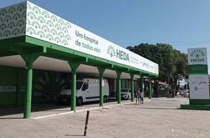 Hospital Estadual Dirceu Arcoverde, em Parnaíba (Foto: Reprodução)