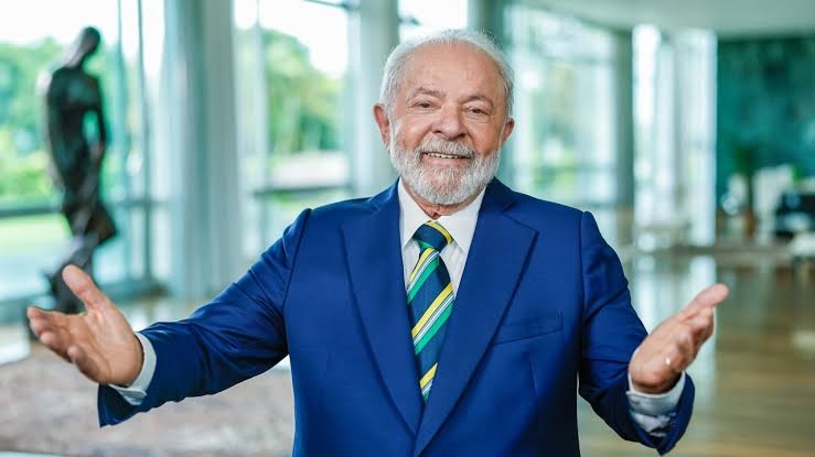 Lula em pronunciamento