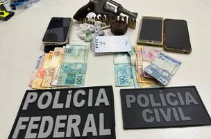 Material apreendida na diligência (Foto: Divulgação/PC)