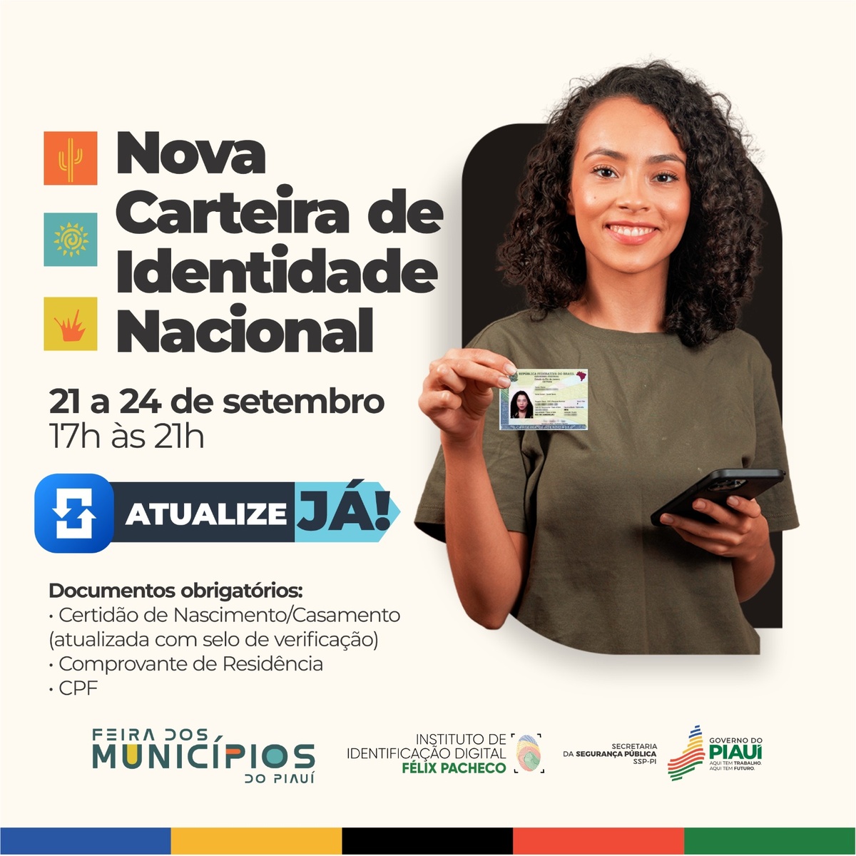 Nova Carteira de Identidade Nacional