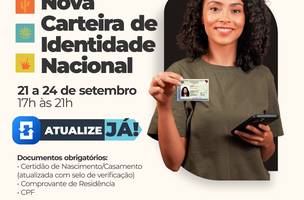 Nova Carteira de Identidade Nacional (Foto: Reprodução)