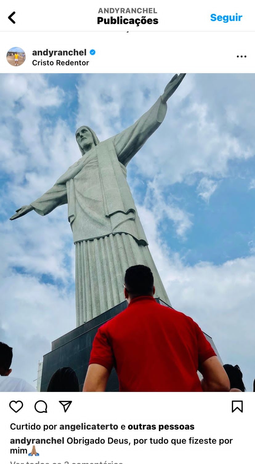 Obrigado Deus, por tudo que fizeste por mim