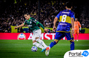 Palmeiras e Boca Juniors (Foto: CLEITON LIMA/ENQUADRAR/ESTADÃO CONTEÚDO)