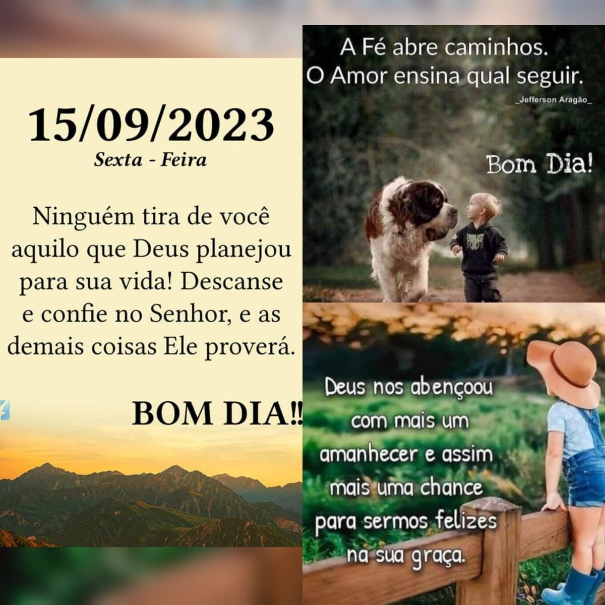 Pensamento do dia