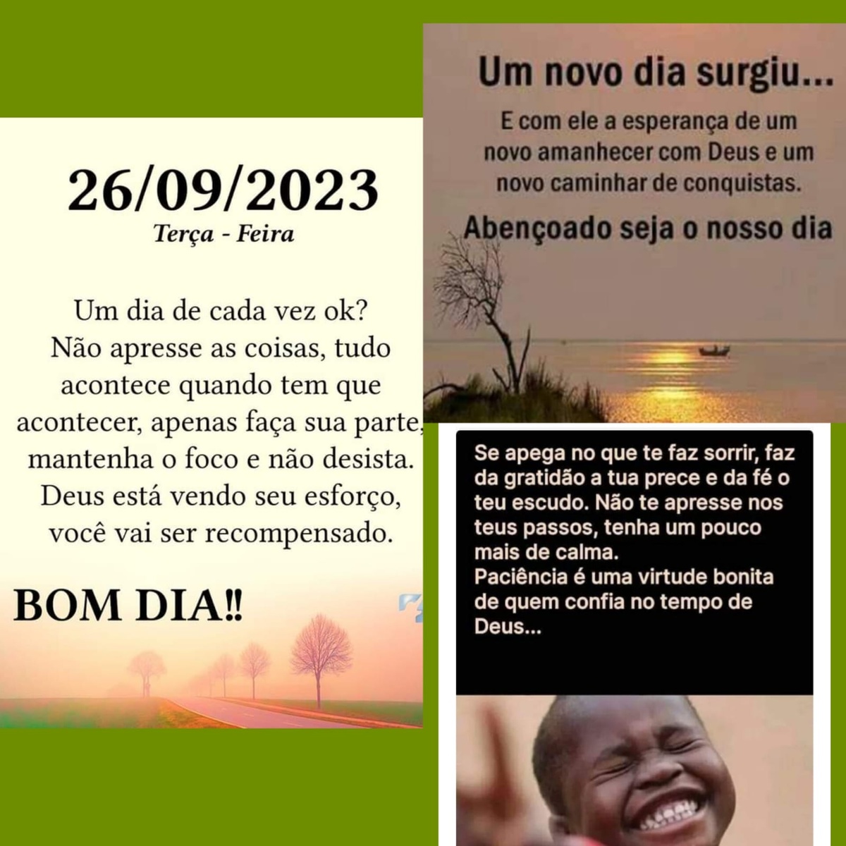 Pensamento do dia