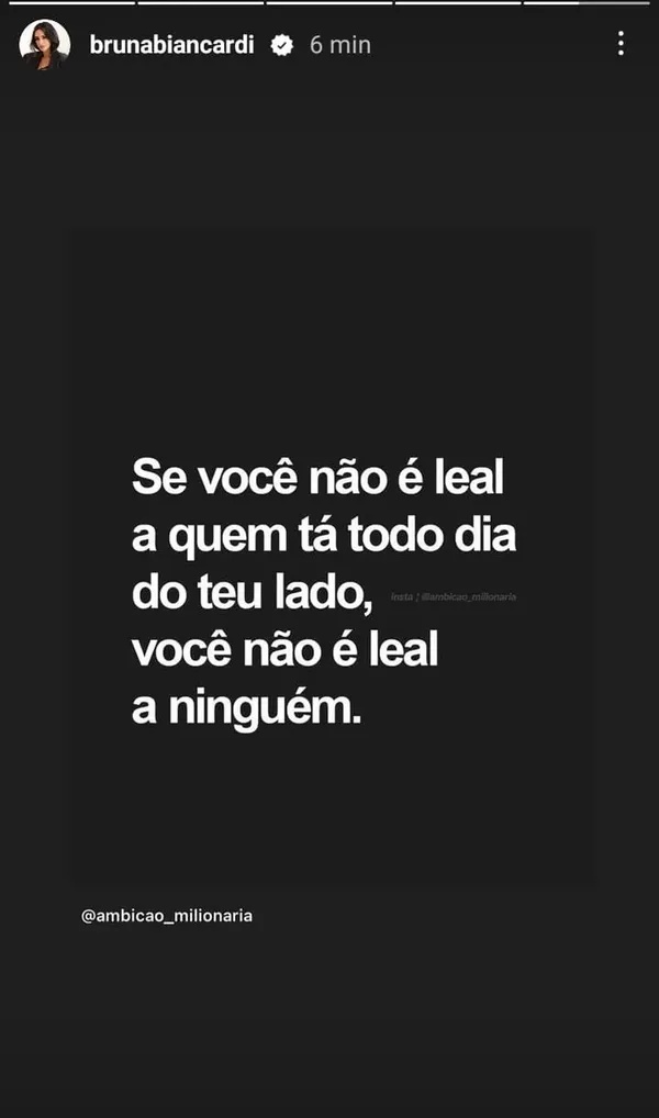 print indiretas da Bianca