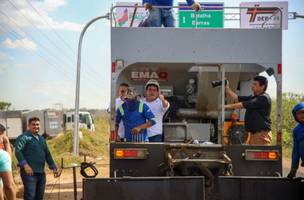 Rafael Fonteles visitou obras durante o feriado de 7 de setembro (Foto: Ascom/ Governo do Estado)