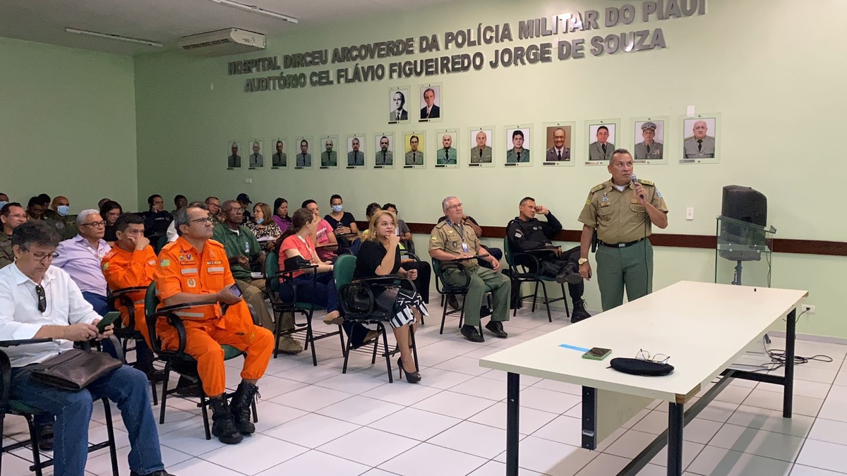 Reunião da Polícia Militar