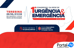 1° Congresso da Rede de Urgência e Emergência (Foto: Governo do Piauí)