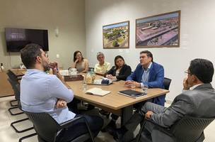 A reunião foi realizada pela Sesapi, UFDPar e EBSERH (Foto: Reprodução / Governo do Piauí)