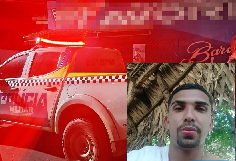 A vítima identificada como Samuel, morreu no local