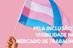 Bandeira Transgênero, transexuais e travestis e o mercado de trabalho (Foto: Reprodução / Google Imagens)
