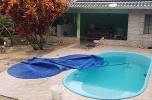 Bebê de 1 ano morre afogada na piscina da família (Foto: Reprodução/TV Ahanguera)