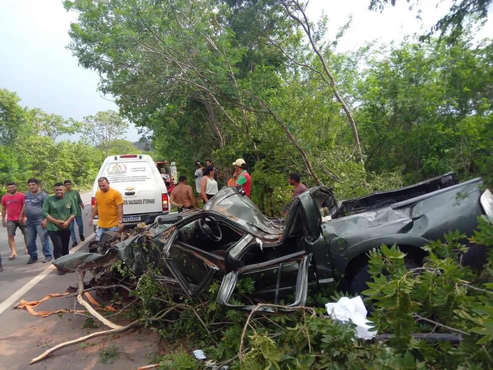 Criança de 9 anos morre em acidente na BR-135 em Gilbués, Sul do Piauí
