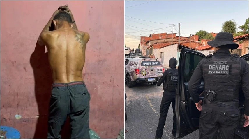 DENARC deflagra operação de busca e apreensão de drogas e realiza duas prisões