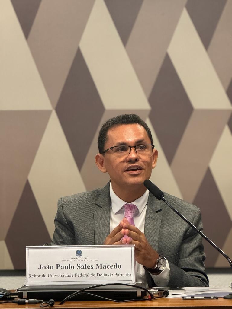 João Paulo Macedo, novo reitor da UFDPar