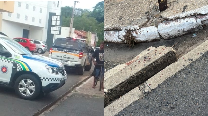 Mulher sofre tentativa de homicídio em frente a um prostíbulo no centro de Teresina