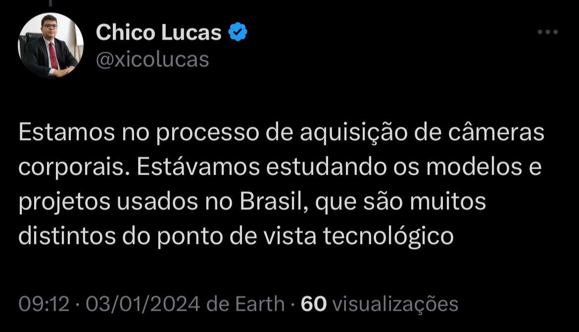 O secretário respondeu a um internauta sobre o status de implantação da medida no Piauí