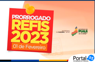 Refis 2024 (Foto: Governo do Piauí)