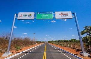 Restauração de malha viária (Foto: Governo do Piauí)