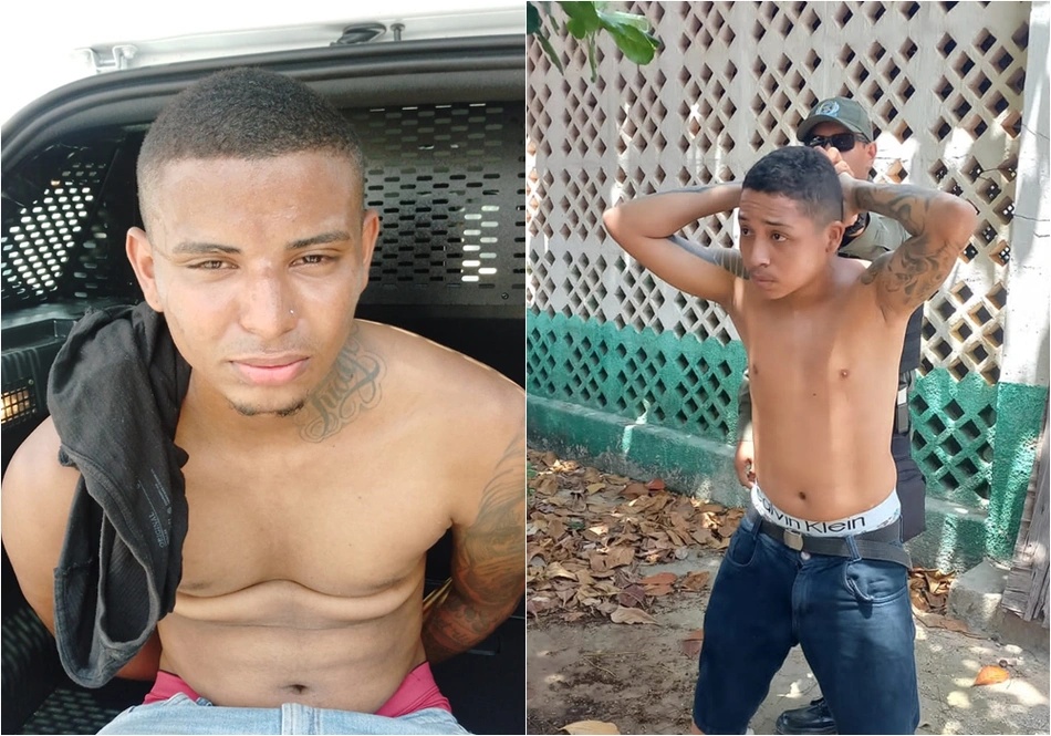 Suspeitos de realizarem assaltos foram presos dentro de uma escola, na zona Norte de Teresina