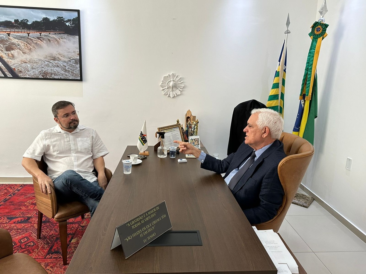 Themistocles e Fábio Novo reunidos