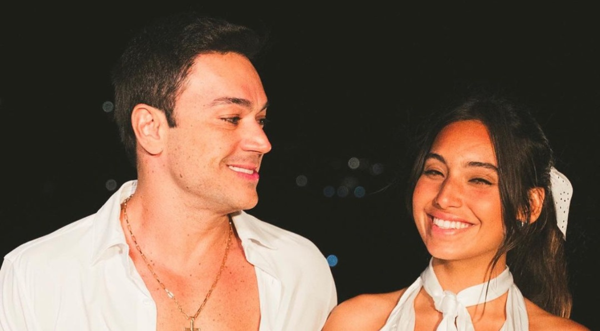 Vanessa Lopes e pai