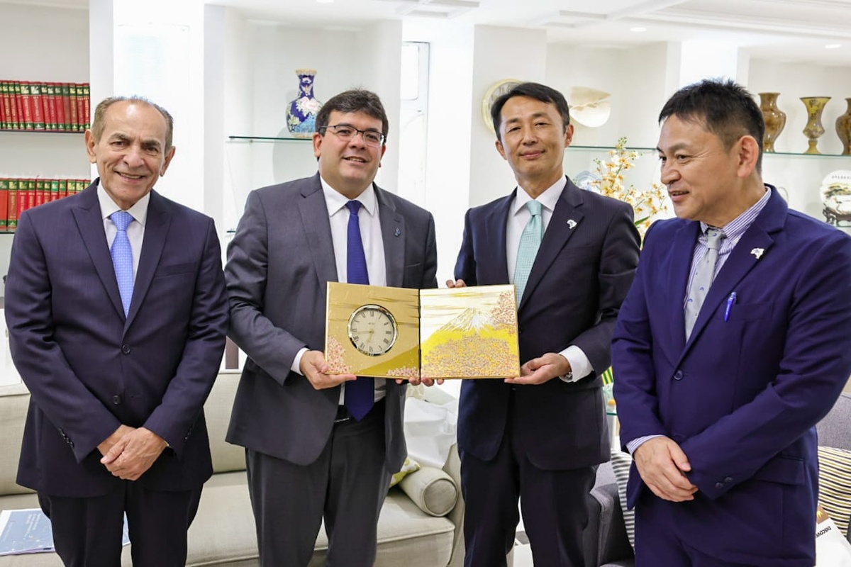 Visita do Embaixador Extraordinário e Plenipotenciário do Japão no Brasil, Teiji Hayashi