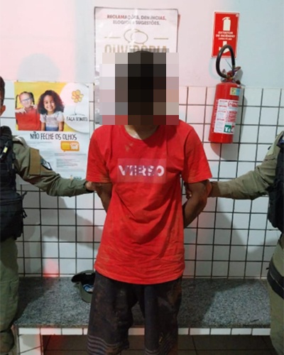Vitor Gabriel negou ter sido autor do crime contra a mãe