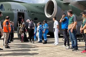 A operação Raízes do Cedro foi ordenada pelo presidente Lula em meio ao conflito. (Foto: Reprodução/FAB)