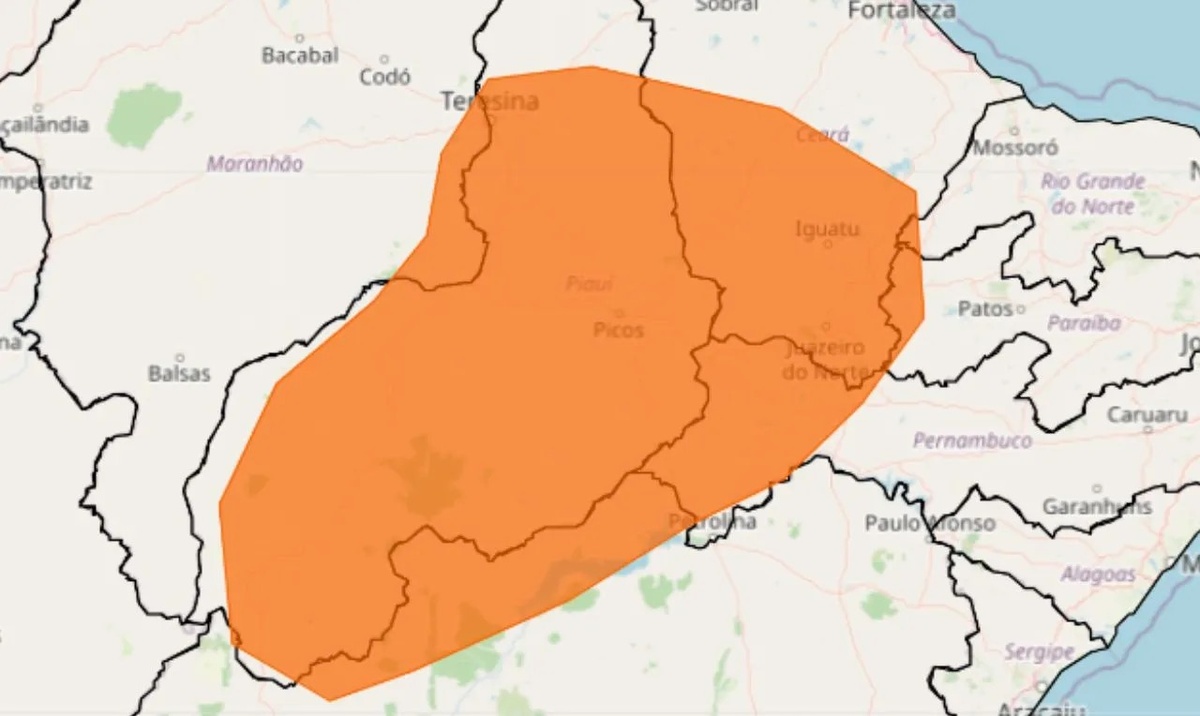 Alerta Laranja de Baixa Umidade