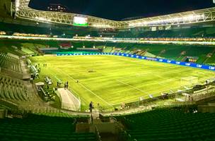 Allianz Parque, estádio do Palmeiras• Foto: Divulgação/ Palmeiras X (Foto: • Foto: Divulgação/ Palmeiras X)