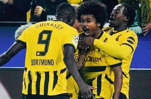 Borussia Dortmund bateu o Celtic por 7 a 1• Reprodução/bvb09 (Foto: • Reprodução/bvb09)