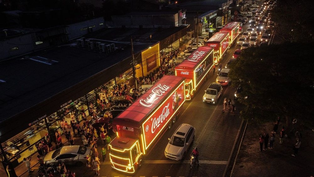 Caravana de Natal da Coca-Cola vai percorrer Teresina