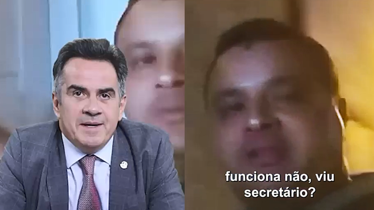 Ciro Nogueira sugere que policiais levem presos à casa do secretário.