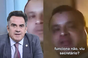 Ciro Nogueira sugere que policiais levem presos à casa do secretário. (Foto: Reprodução)