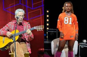 Confira artistas que podem cair no Enem 2024• Instagram/Caetano Veloso e Instagram/Liniker (Foto: • Instagram/Caetano Veloso e Instagram/Liniker)