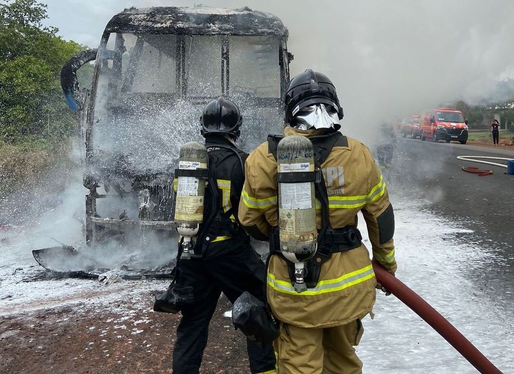 Corpo de Bombeiros age rapidamente e evita tragédia em Altos, Piauí.