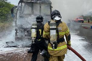 Corpo de Bombeiros age rapidamente e evita tragédia em Altos, Piauí. (Foto: Reprodução/Governo do Piauí)