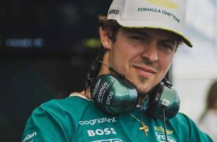 Felipe Drugovich irá conduzir a AMR24 no treino livre durante o GP do México• Divulgação/Felipe Drugovich (Foto: • Divulgação/Felipe Drugovich)